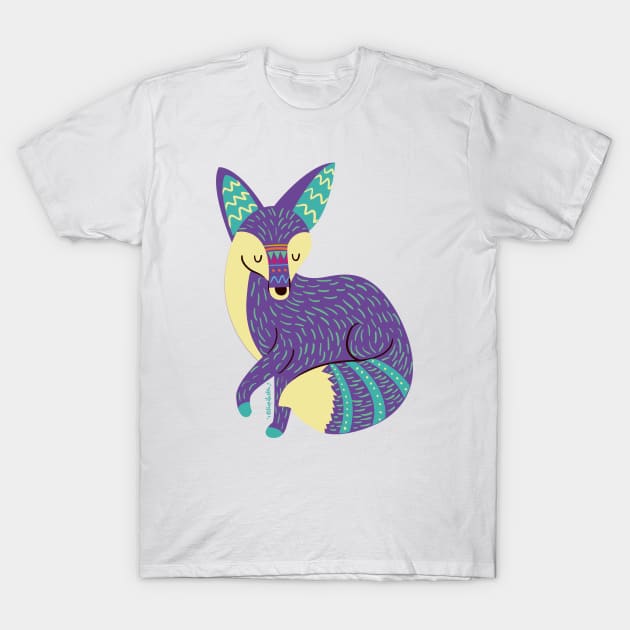 Zorro coyote Alebrije #2 T-Shirt by alinailustra